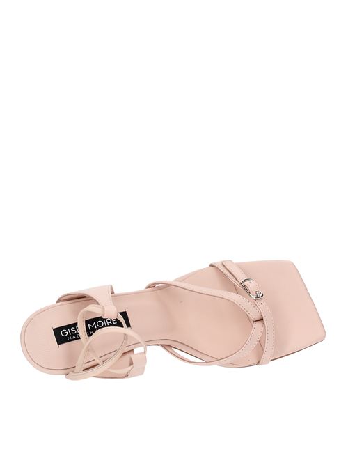 Nappa leather sandals GISEL MOIRE | BANGKOKNUDE